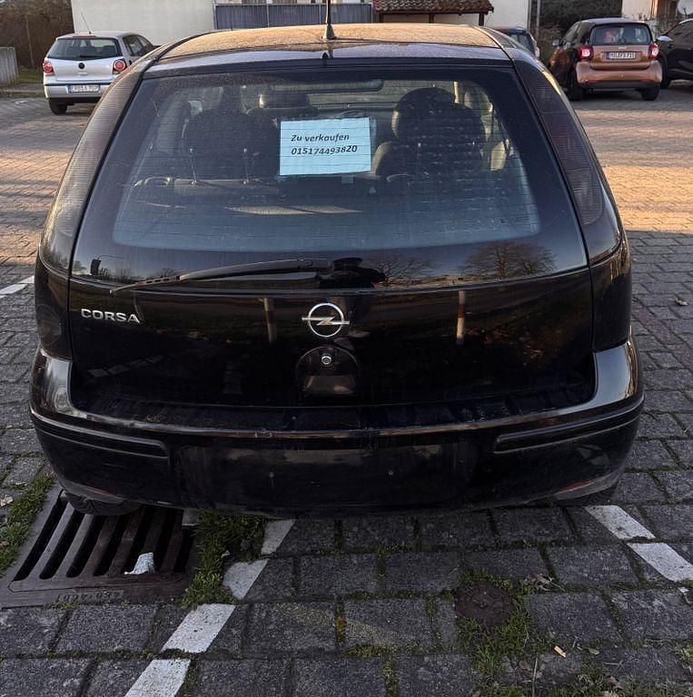 Gebraucht Opel Corsa Edition 60 PS (44 kW) 2005 Schwarz Kleinwagen