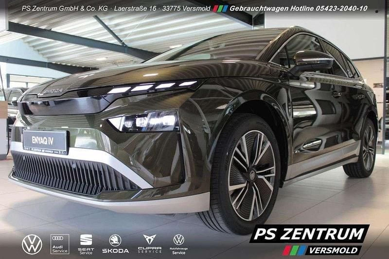 Olibogrün Gebraucht 2025 Skoda Enyaq iV SUV | 43.740 € (Fairer Preis) - Bild 1/4