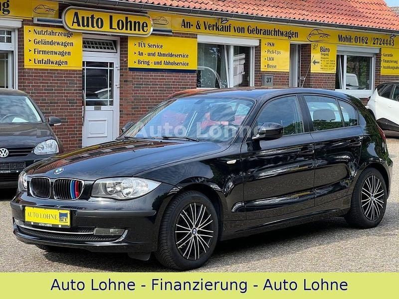 Schwarz Gebraucht 2009 BMW 116 Advantage Kleinwagen | 4.500 € (Teuer) - Bild 1/4