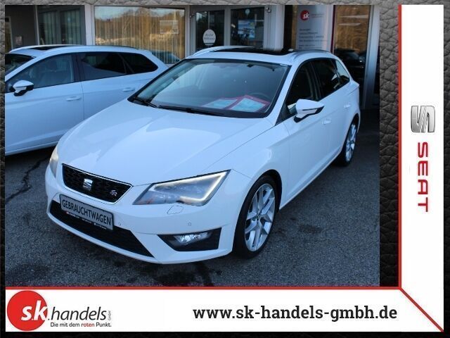 Weiß metallic Gebraucht 2016 Seat Leon ST FR Kombi | 17.489 € (Etwas zu teuer) - Bild 1/4