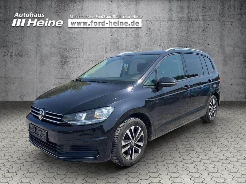 Deep black pearlescent Gebraucht 2020 VW Touran United Van / Kleinbus | 24.900 € (Fairer Preis) - Bild 1/4