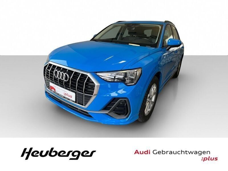 Turboblau Gebraucht 2020 Audi Q3 S-Line SUV | 25.950 € (Guter Preis) - Bild 1/4