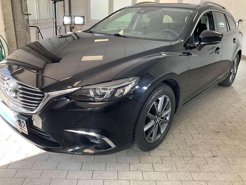 Schwarz Gebraucht 2018 Mazda 6 Kombi | 17.000 € (Guter Preis) - Bild 1/4