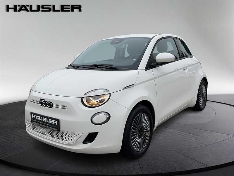Weiß Gebraucht 2021 Fiat 500e Icon Kleinwagen | 15.989 € (Superpreis) - Bild 1/4