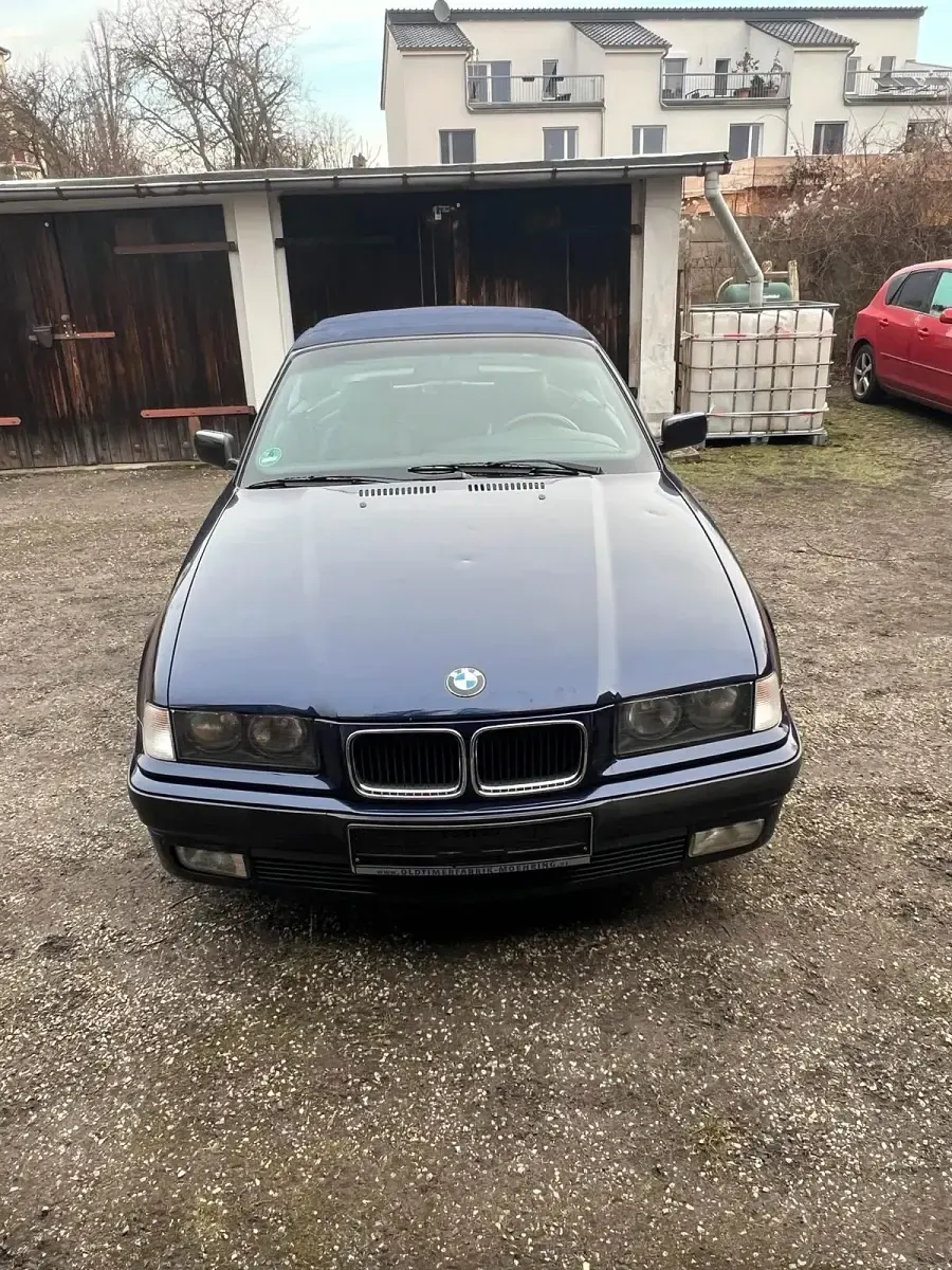 Gebraucht BMW 328 Cabriolet 193 PS (141 kW) 1995 Blau Cabrio
