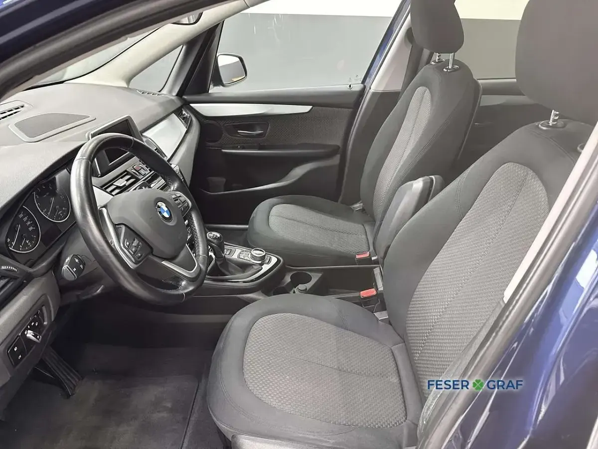 Gebraucht BMW 220 Gran Tourer Advantage 192 PS (141 kW) 2016 Blau Van / Kleinbus