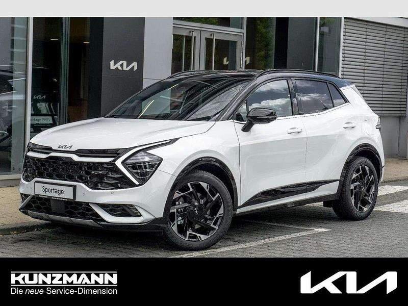 Deluxeweiß / schwarz metallic Gebraucht 2025 Kia Sportage GT-Line SUV | 40.339 € (Teuer) - Bild 1/4