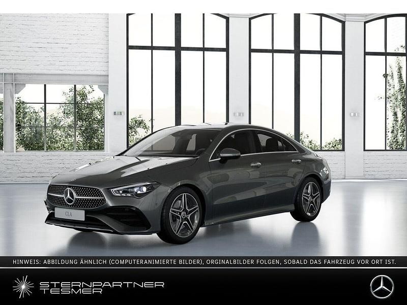 Grau Gebraucht 2024 Mercedes CLA200 AMG Coupé | 32.690 € (Superpreis) - Bild 1/3