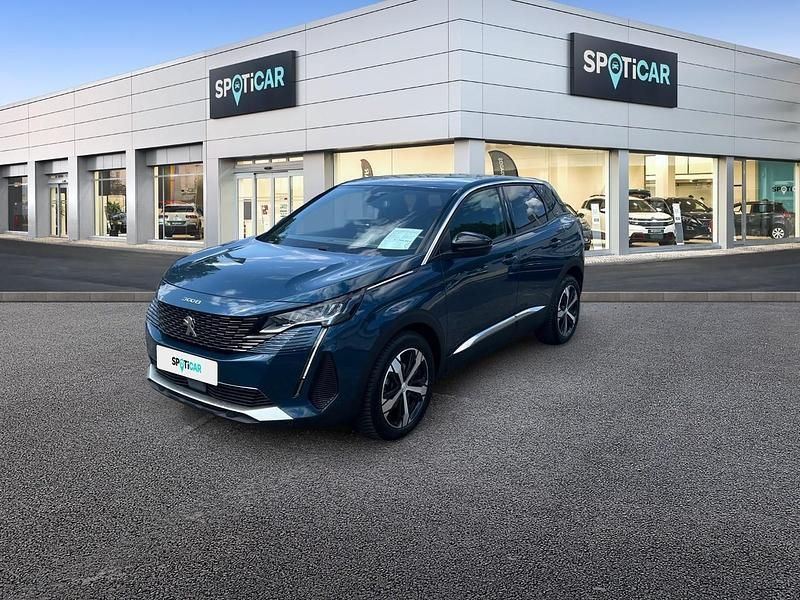 Blau Gebraucht 2023 Peugeot 3008 Allure SUV | 22.190 € (Superpreis) - Bild 1/3