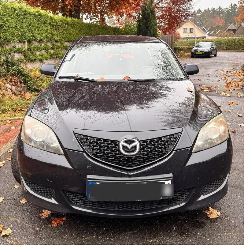 Schwarz Gebraucht 2004 Mazda 3 Limousine | 900 € (Guter Preis) - Bild 1/4