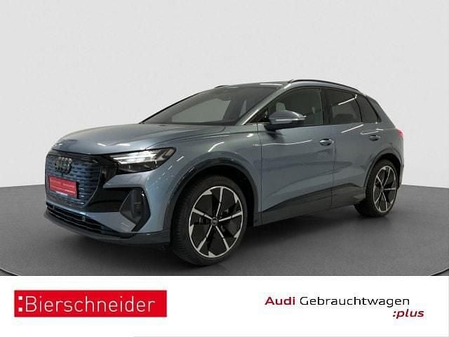 Blau Gebraucht 2023 Audi Q4 e-tron S-Line SUV | 46.950 € (Etwas zu teuer) - Bild 1/3