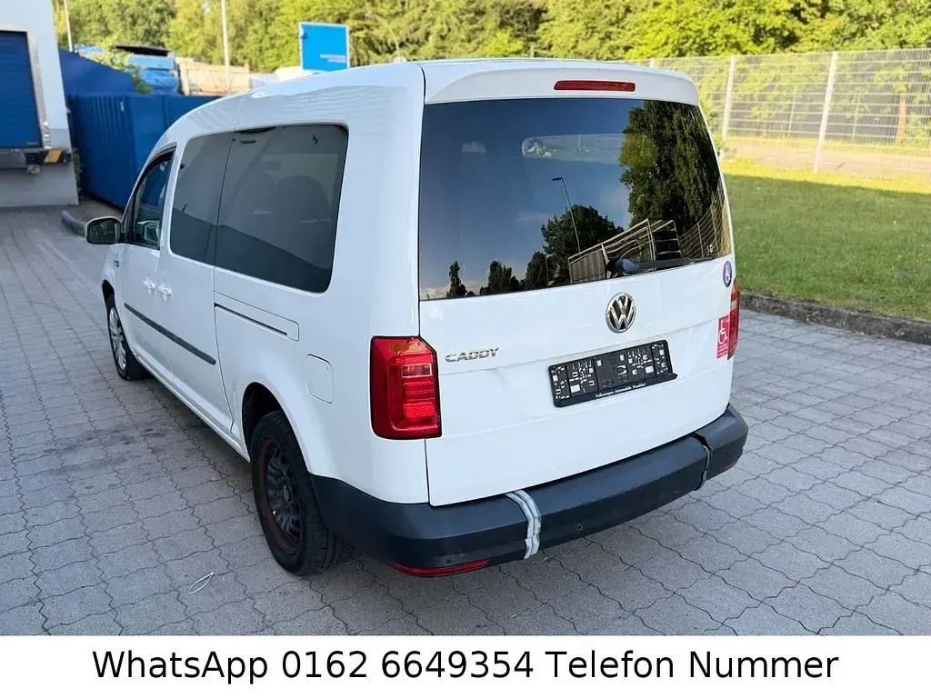 Gebraucht VW Caddy Maxi 102 PS (75 kW) 2018 Weiß Van / Kleinbus