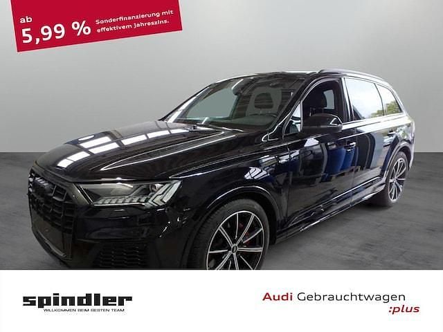 Tiefschwarz Gebraucht 2021 Audi Q7 Ambiente SUV | 57.580 € (Fairer Preis) - Bild 1/4