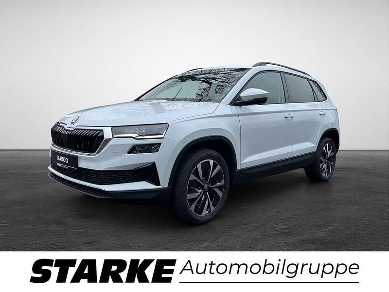Neu Skoda Karoq 150 PS (110 kW) 2026 Weiß (moonweiss metallic) SUV