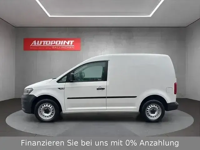 Gebraucht VW Caddy Trendline 110 PS (80 kW) 2016 Weiss Van / Kleinbus