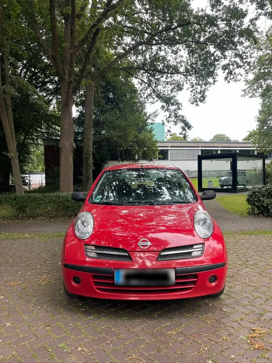 Gebraucht Nissan Micra Visia 65 PS (47 kW) 2007 Rot Kleinwagen