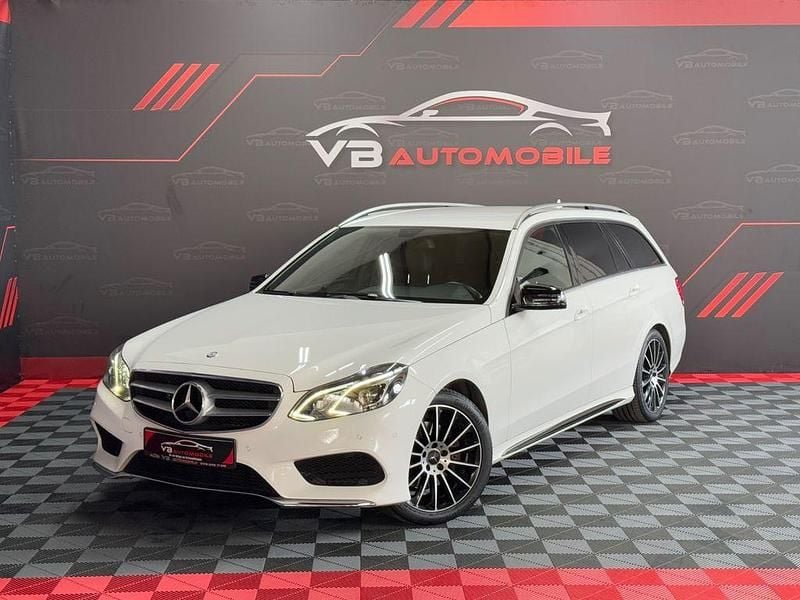 Gebraucht Mercedes E250 AMG line 204 PS (150 kW) 2015 Weiß Limousine