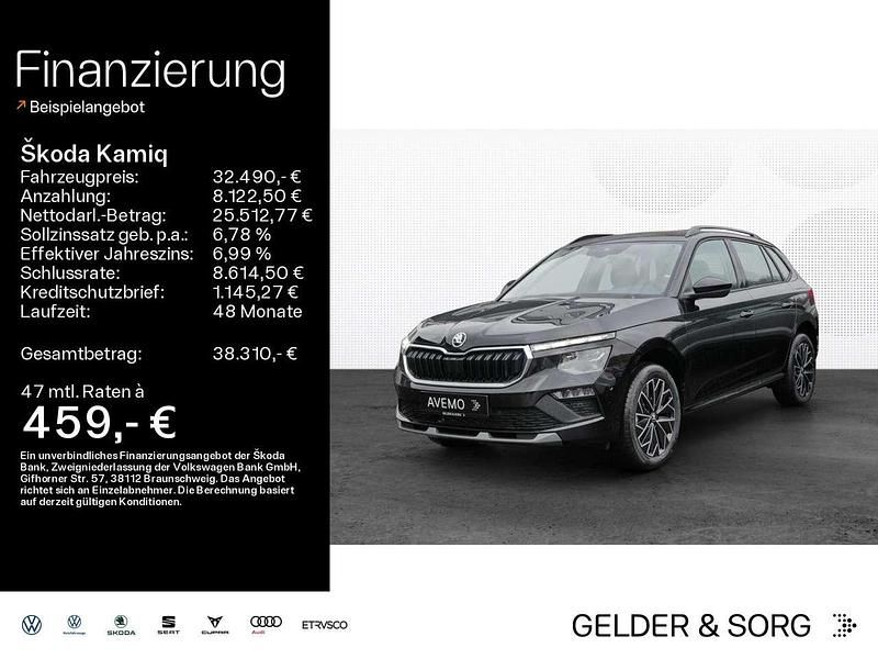 Schwarz Gebraucht 2025 Skoda Kamiq Tour SUV | 32.490 € (Teuer) - Bild 1/4