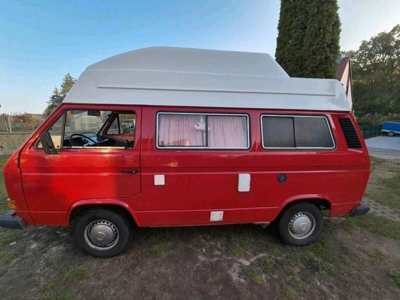 Rot Gebraucht 1989 VW T3 Van | 25.500 € - Bild 1/4