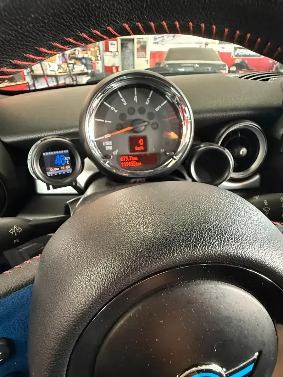 Gebraucht Mini John Cooper Works 211 PS (155 kW) 2012 Blau Kleinwagen
