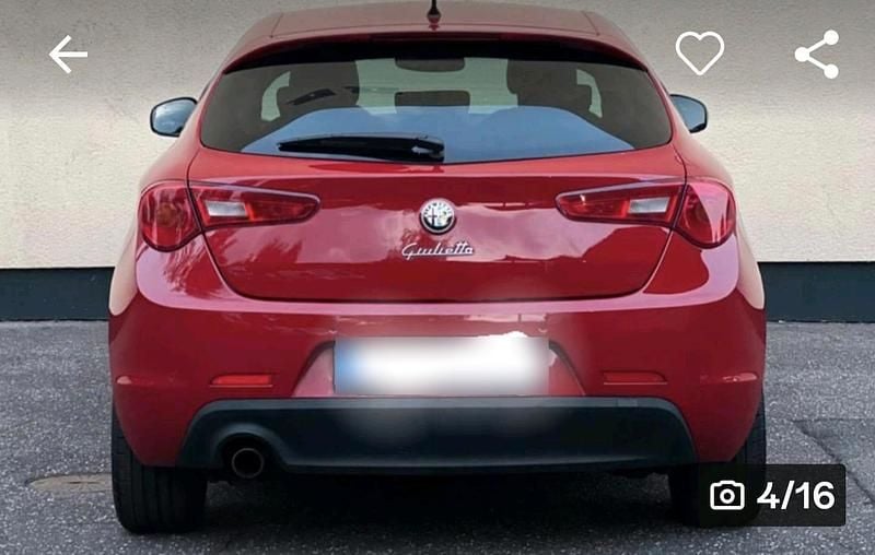 Gebraucht Alfa Romeo Giulietta Super 170 PS (125 kW) 2012 Rot Kleinwagen