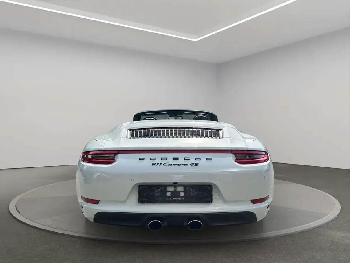 Gebraucht Porsche 991 420 PS (308 kW) 2016 Carraraweißmet. Cabrio