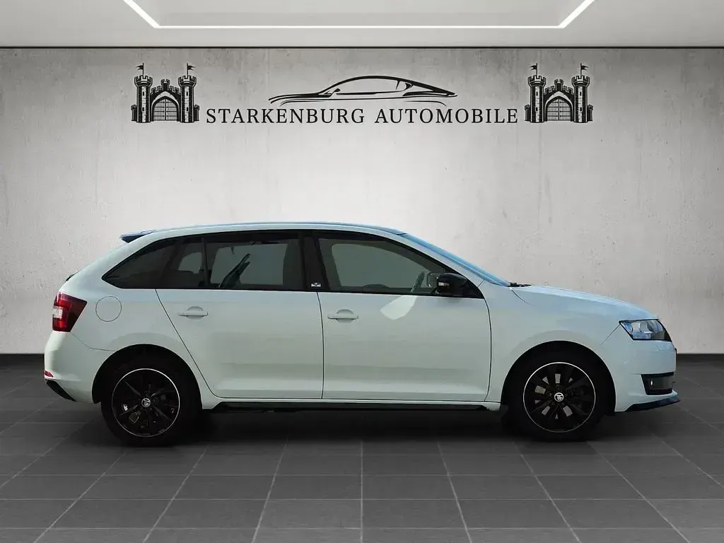 Gebraucht Skoda Rapid Monte Carlo 110 PS (80 kW) 2017 Weiß Kleinwagen