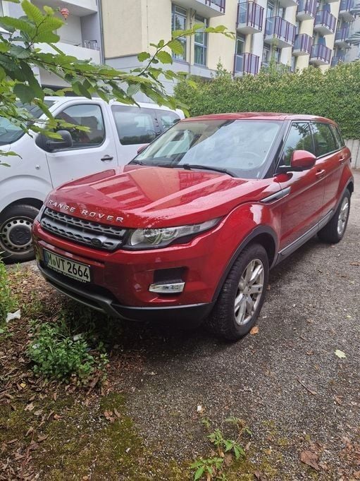 Rot Gebraucht 2015 Land Rover Range Rover evoque Pure SUV | 13.700 € (Superpreis) - Bild 1/4