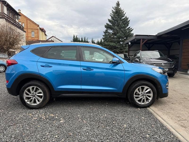 Gebraucht Hyundai Tucson Trend 177 PS (130 kW) 2018 Blau SUV