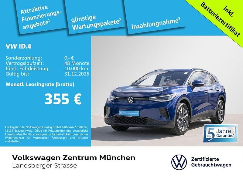 Blau Gebraucht 2025 VW ID.4 Pro SUV | 37.995 € (Superpreis) - Bild 1/2
