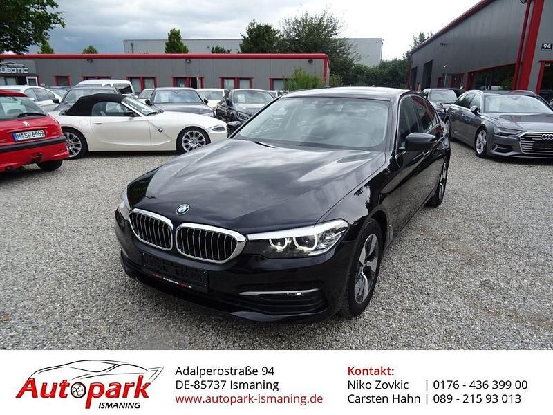 Schwarz Gebraucht 2020 BMW 520 Limousine | 30.990 € (Teuer) - Bild 1/4