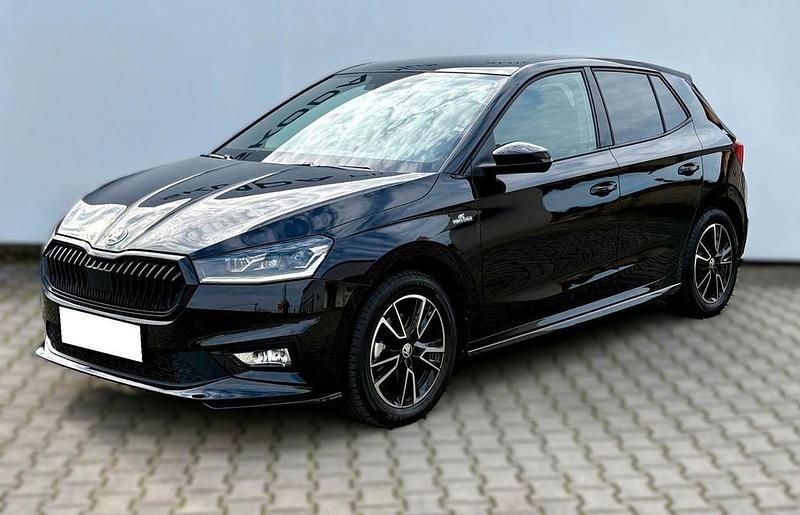 Schwarz Gebraucht 2024 Skoda Fabia Monte Carlo Kleinwagen | 21.150 € (Fairer Preis) - Bild 1/4