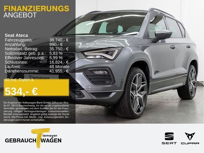 Grau Gebraucht 2023 Seat Ateca FR SUV | 36.740 € - Bild 1/4