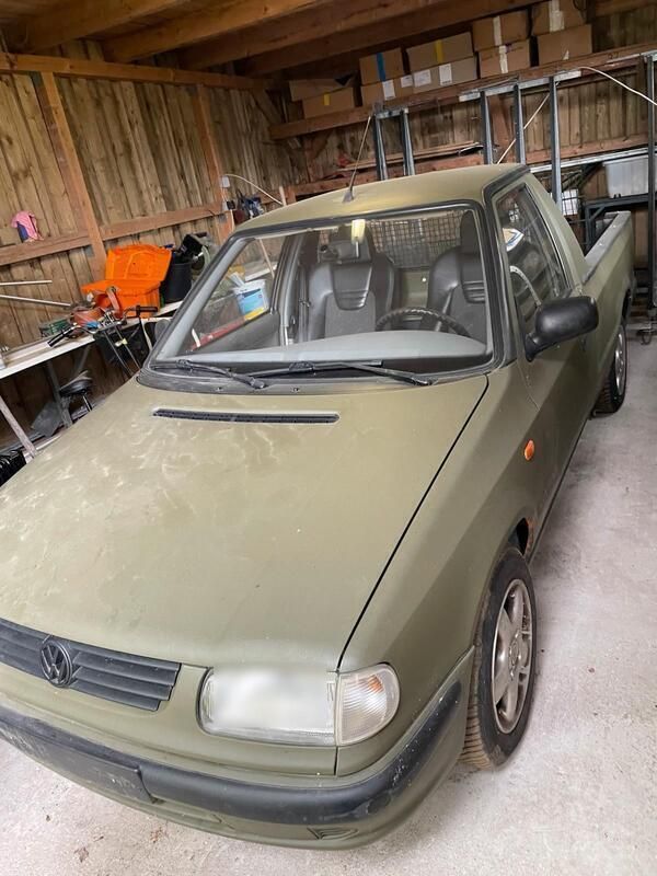 Grün Gebraucht 1999 VW Caddy Van / Kleinbus | 1.500 € (Superpreis) - Bild 1/4