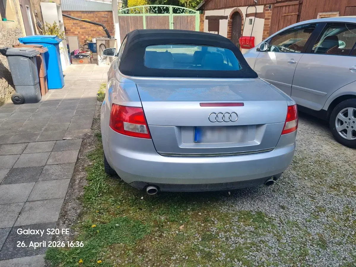 Gebraucht Audi A4 Cabriolet Sport 170 PS (125 kW) 2003 Silber Cabrio
