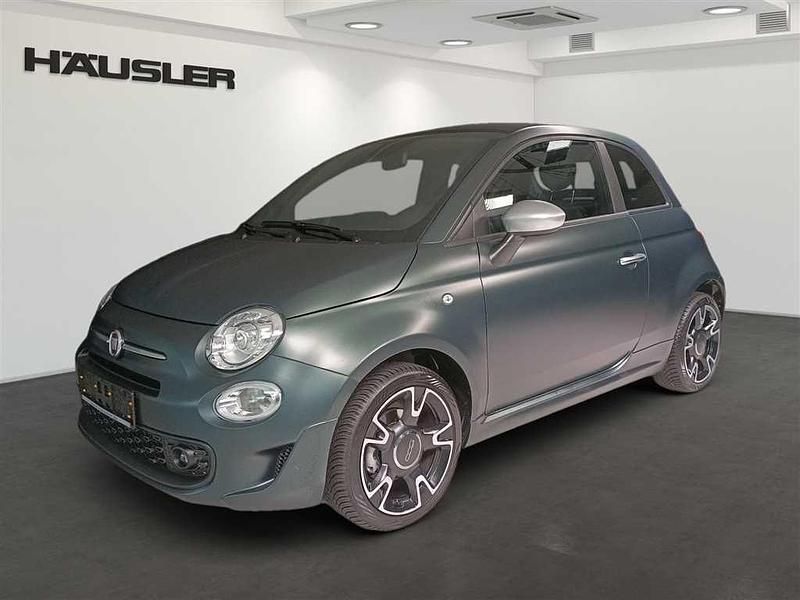 Grün Gebraucht 2021 Fiat 500C Cabrio | 14.890 € (Fairer Preis) - Bild 1/4