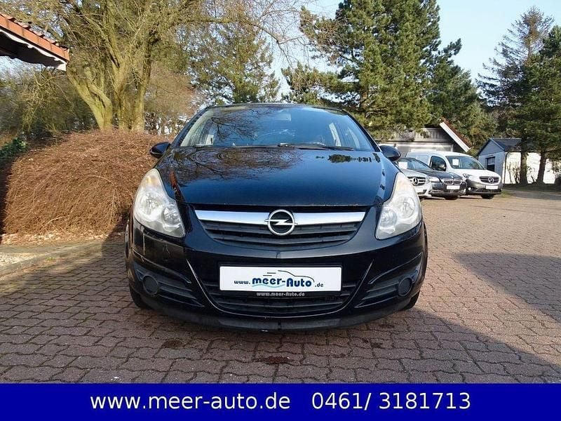 Gebraucht Opel Corsa Edition 87 PS (63 kW) 2010 Schwarz Kleinwagen
