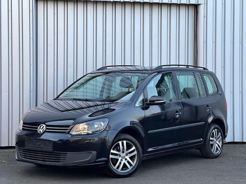 Gebraucht VW Touran Trendline 140 PS (102 kW) 2011 Schwarz Van / Kleinbus