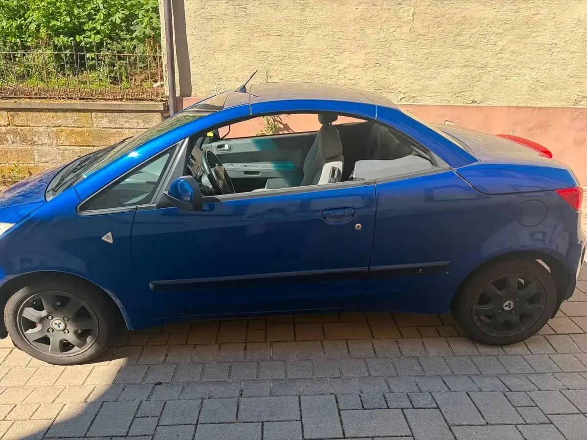 Gebraucht Mitsubishi Colt 109 PS (80 kW) 2006 Blau Cabrio