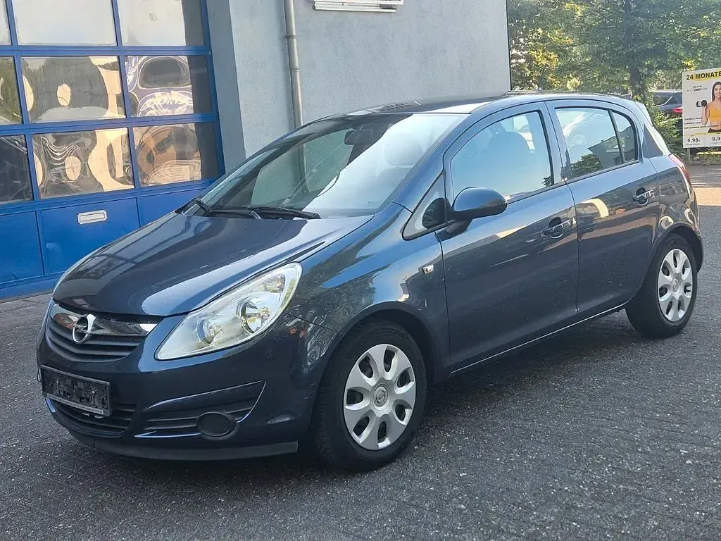 Gebraucht Opel Corsa Edition 80 PS (58 kW) 2009 Blau Kleinwagen