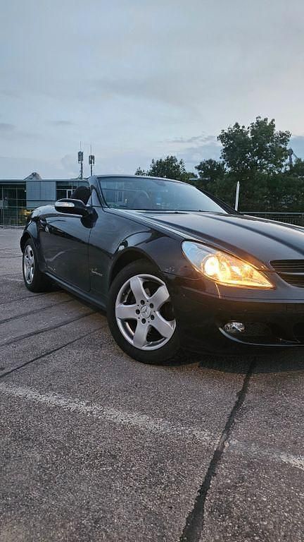 Schwarz Gebraucht 2005 Mercedes SLK200 Cabrio | 8.700 € (Superpreis) - Bild 1/4