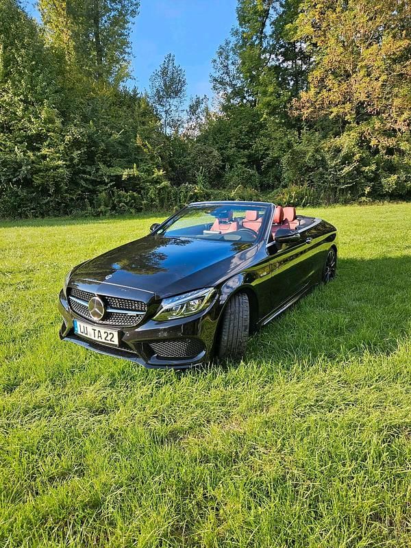 Schwarz Gebraucht 2017 Mercedes C43 AMG AMG Cabrio | 39.500 € (Teuer) - Bild 1/4