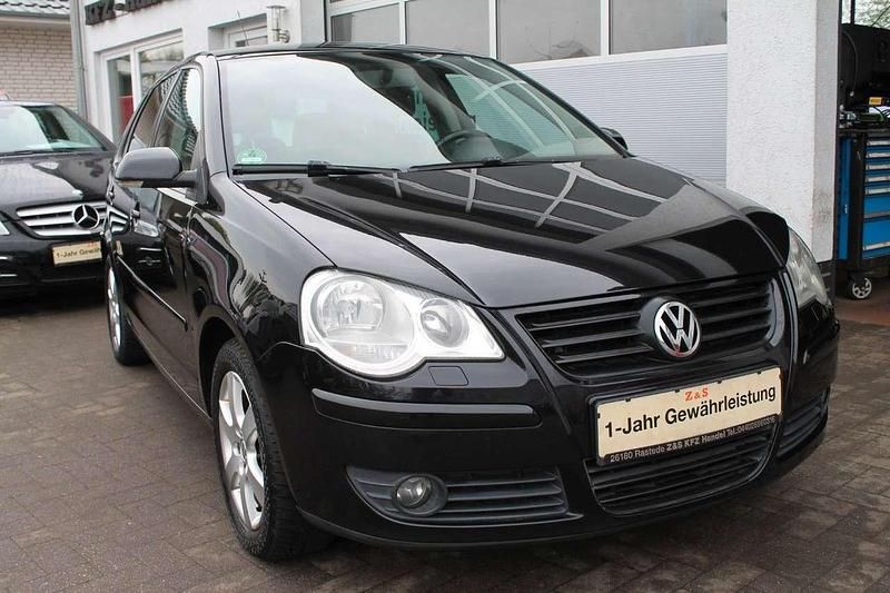Schwarz Gebraucht 2008 VW Polo United Kleinwagen | 4.444 € (Teuer) - Bild 1/3