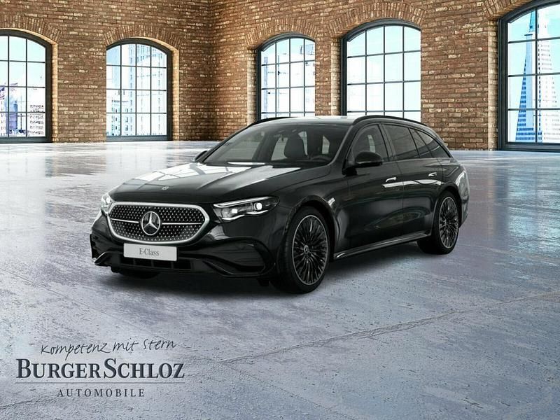 Metalliclack obsidianschwarz Gebraucht 2025 Mercedes E450 AMG Kombi | 81.800 € - Bild 1/4