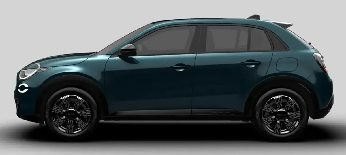 Neu Fiat 600 Icon 101 PS (74 kW) 2026 Grün metallic SUV