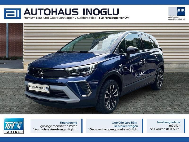 Blau nautic blau (metallic) Gebraucht 2023 Opel Crossland Elegance SUV | 18.880 € (Guter Preis) - Bild 1/4