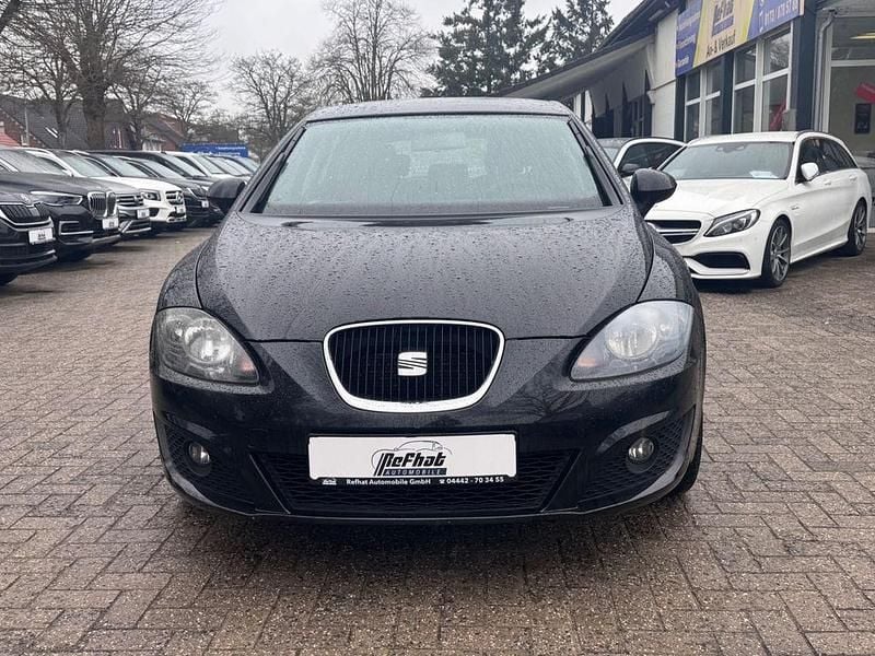 Gebraucht Seat Leon Reference 125 PS (91 kW) 2011 Schwarz Kleinwagen