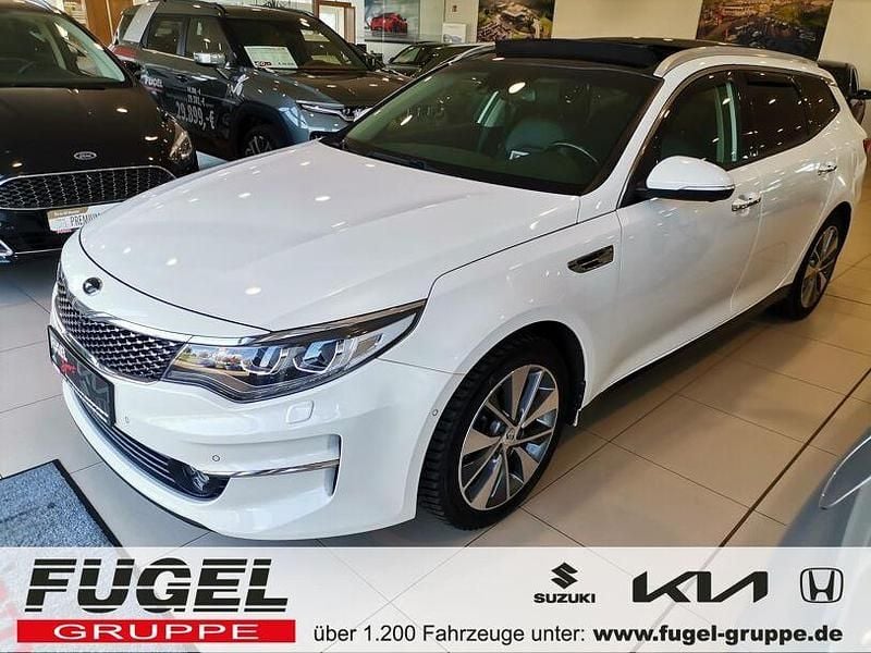 Gebraucht Kia Optima Spirit 141 PS (103 kW) 2017 Snow white pearl Kombi