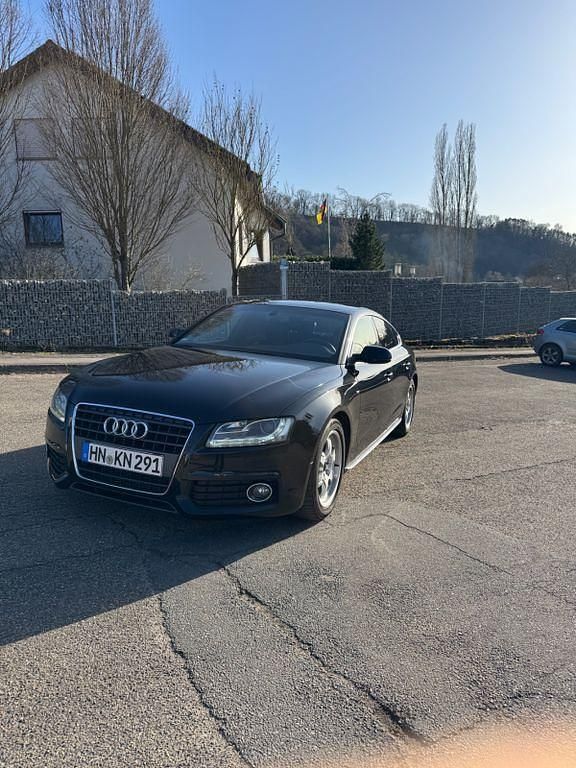 Gebraucht Audi A5 Sportback S-Line 179 PS (131 kW) 2009 Schwarz Kleinwagen