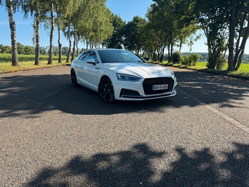 Weiß Gebraucht 2018 Audi A5 S-Line Coupé | 31.500 € (Fairer Preis) - Bild 1/4